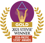 Asia Pacific Stevie Awards ⾦賞を受賞