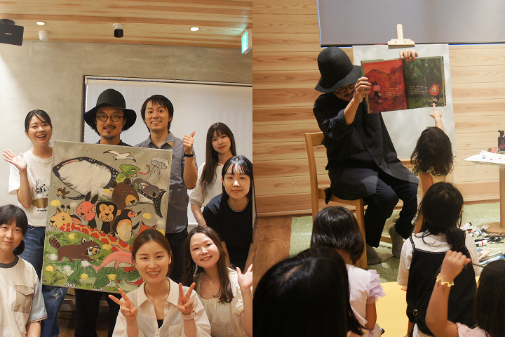 Popular picture book author Tomonori Taniguchi + Nakaniwa Children’s Cafeteria
