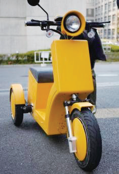 EV トライク試作車